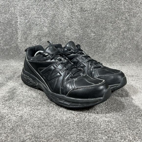 New Balance 608 V3 MX608V3B Mens Sz 12 Black Athletic Walking Running Shoes Used main image 9